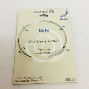 "Hope" - Positivity Band Inspirational Bracelet